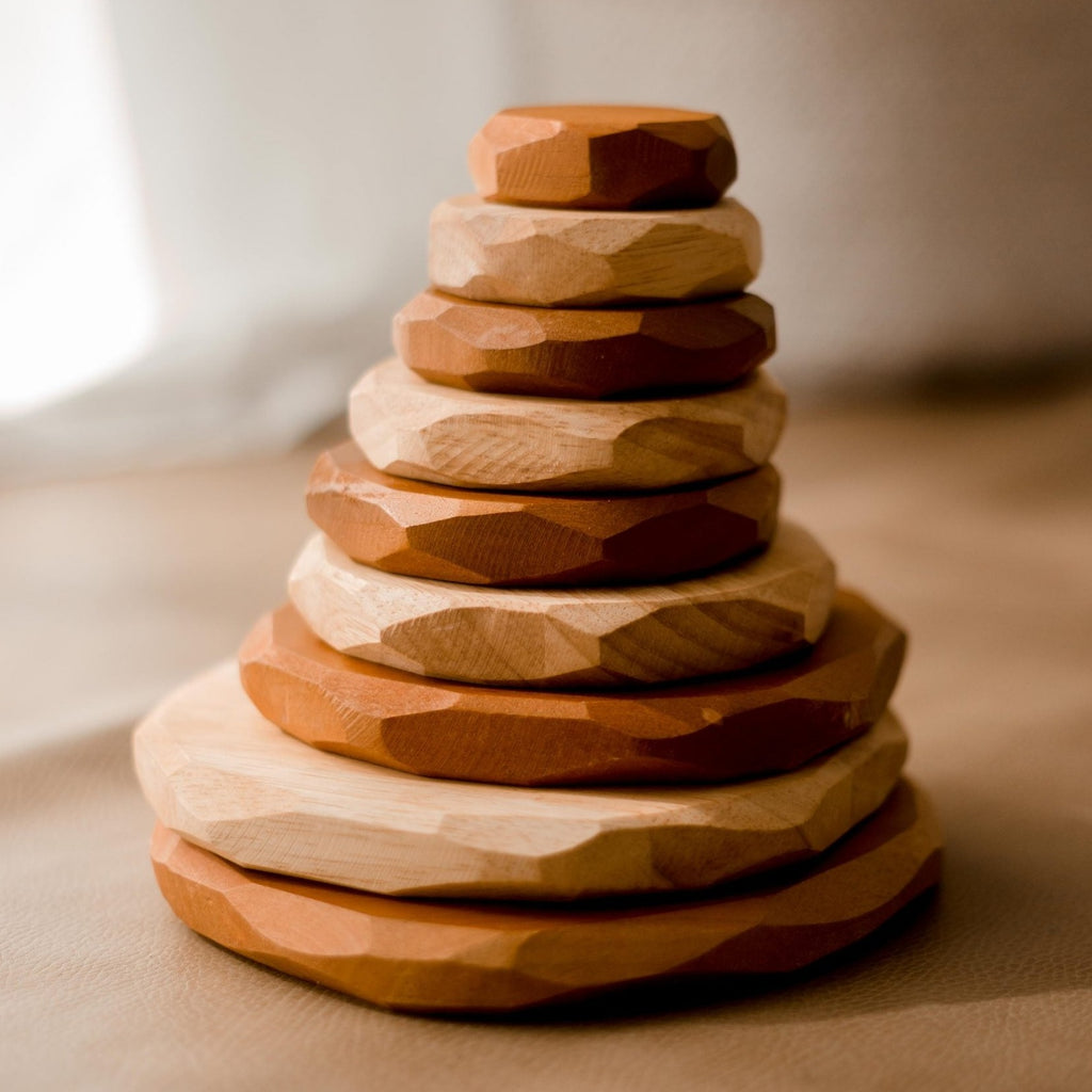Qtoys | Two Tone Stacking Stones