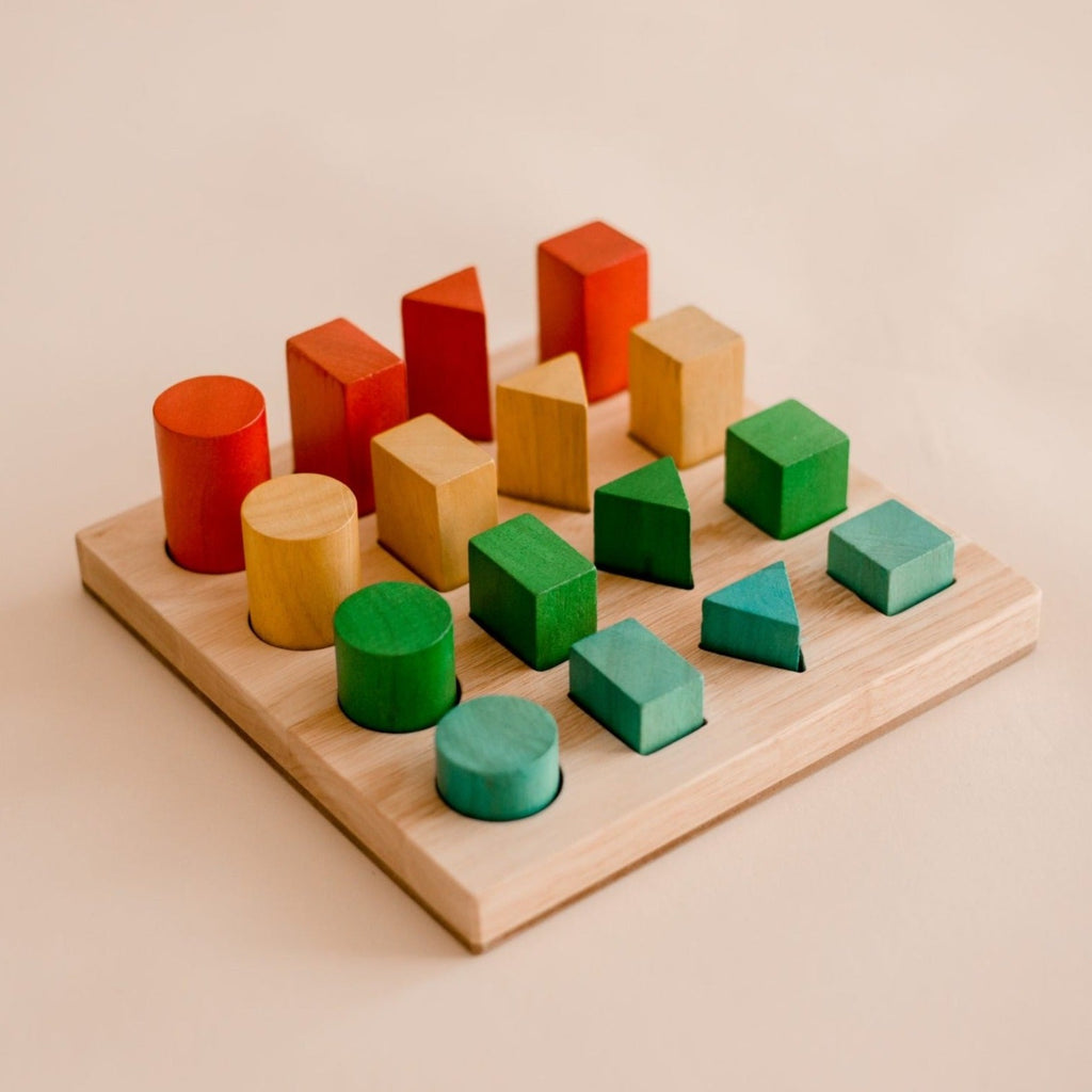 Qtoys | Shape and Size Puzzle Board