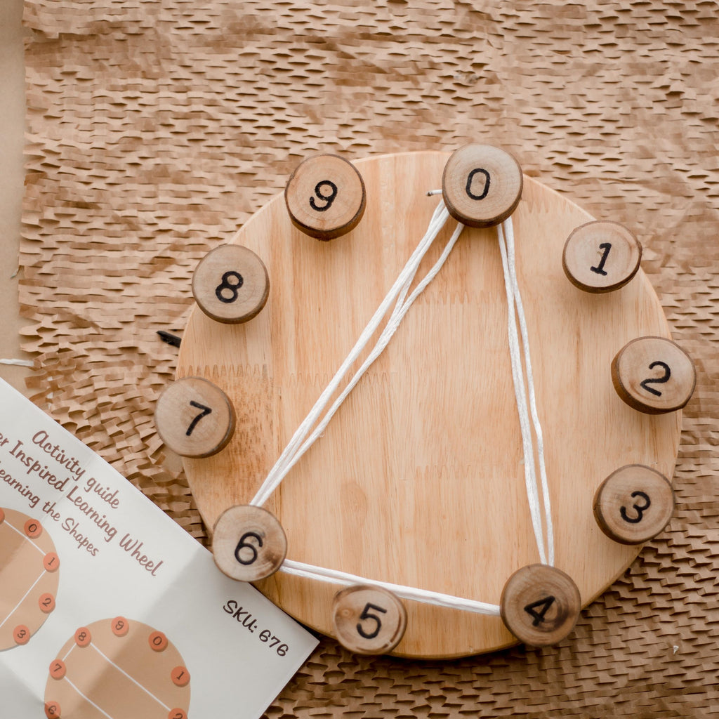 Qtoys | Steiner Inspired Maths Learning Wheel