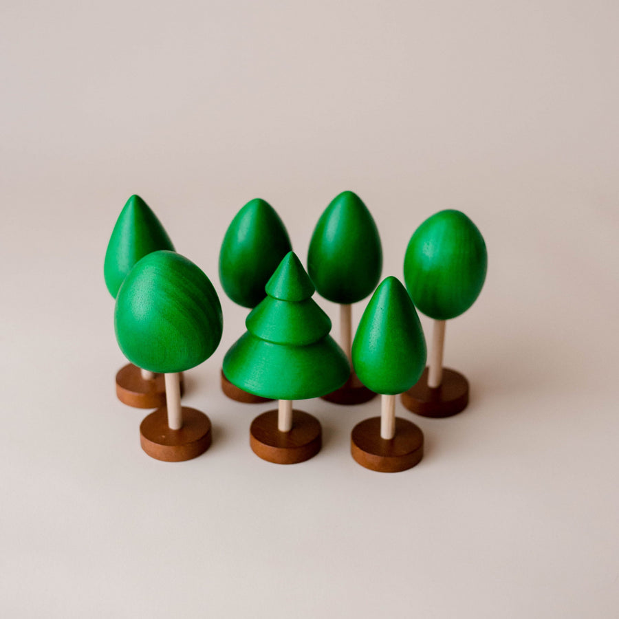Qtoys | Wooden Small World Tree Set