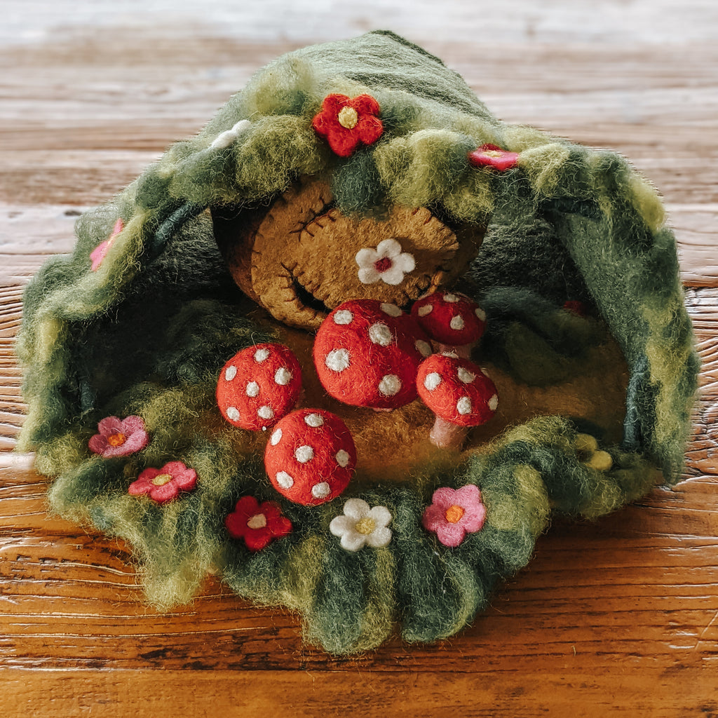 Felt Play Mat - Toadstool Hollow