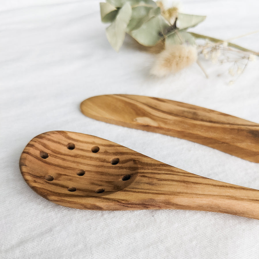 Wooden Spoon and Knife Set