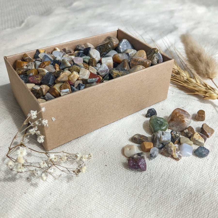 Natural Treasures - Earth Gems and Chips Mixed Box