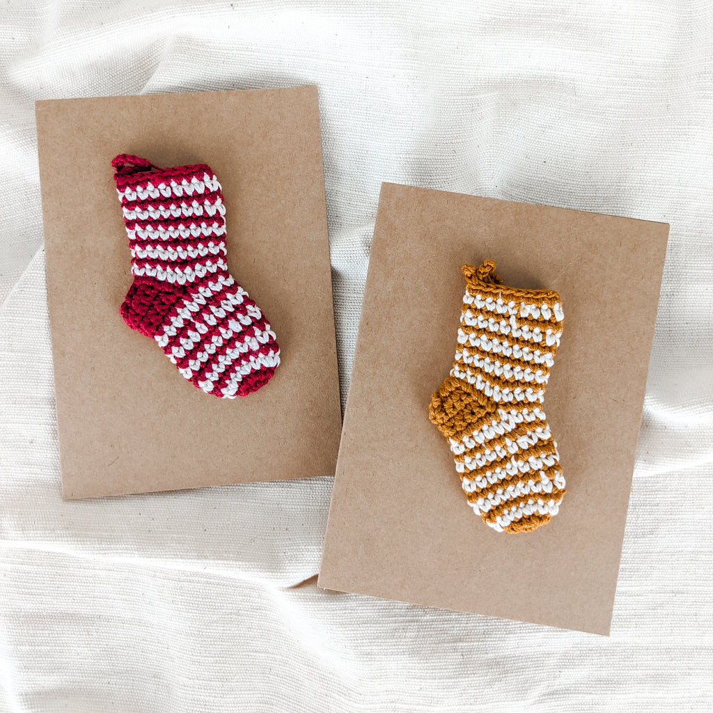 Removable Decoration Cards - Stocking