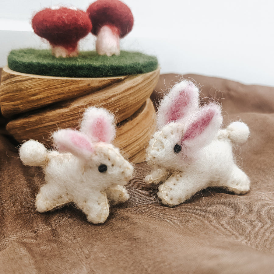 Felt Animals - Mini Bunny
