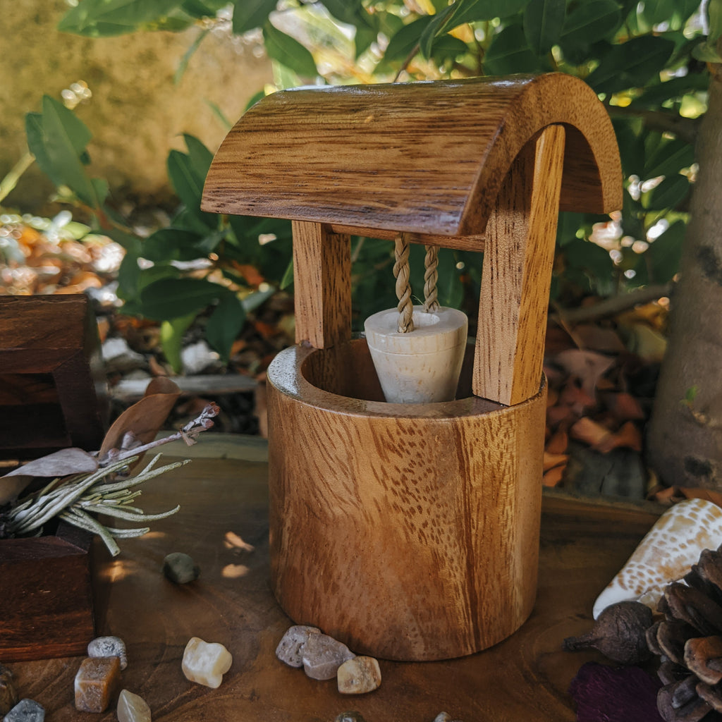 Wooden Wishing Well