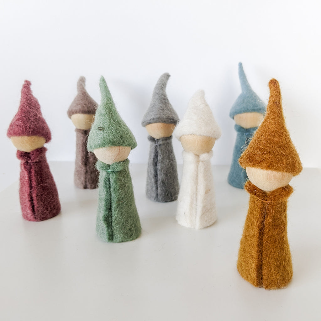 Earth Folk Peg Dolls (Set of 7)