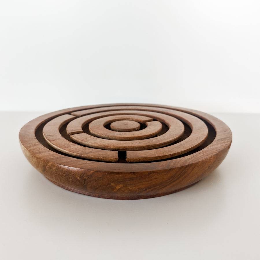 Circle Labyrinth Wooden Toy NZ