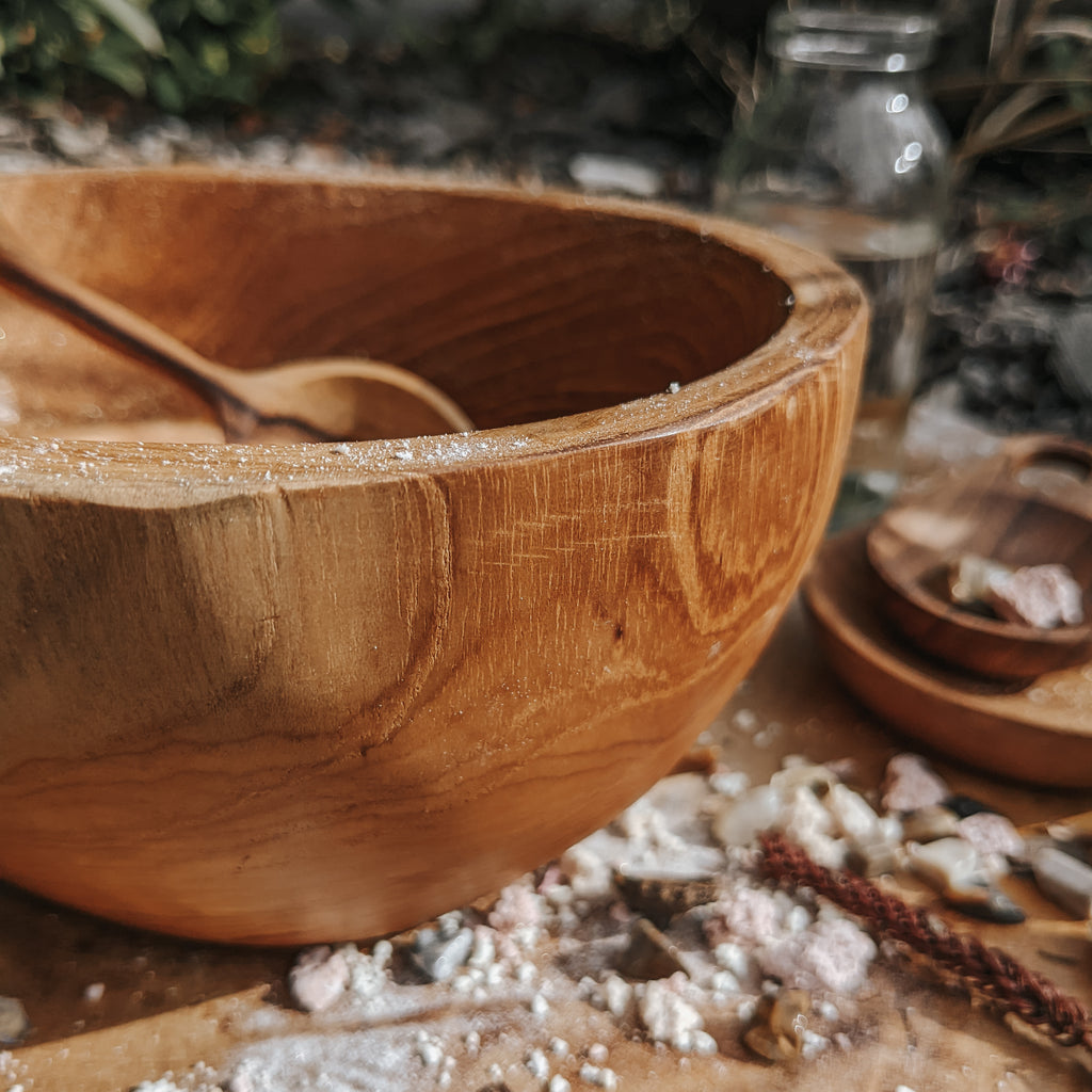 Teak Wood Bowls