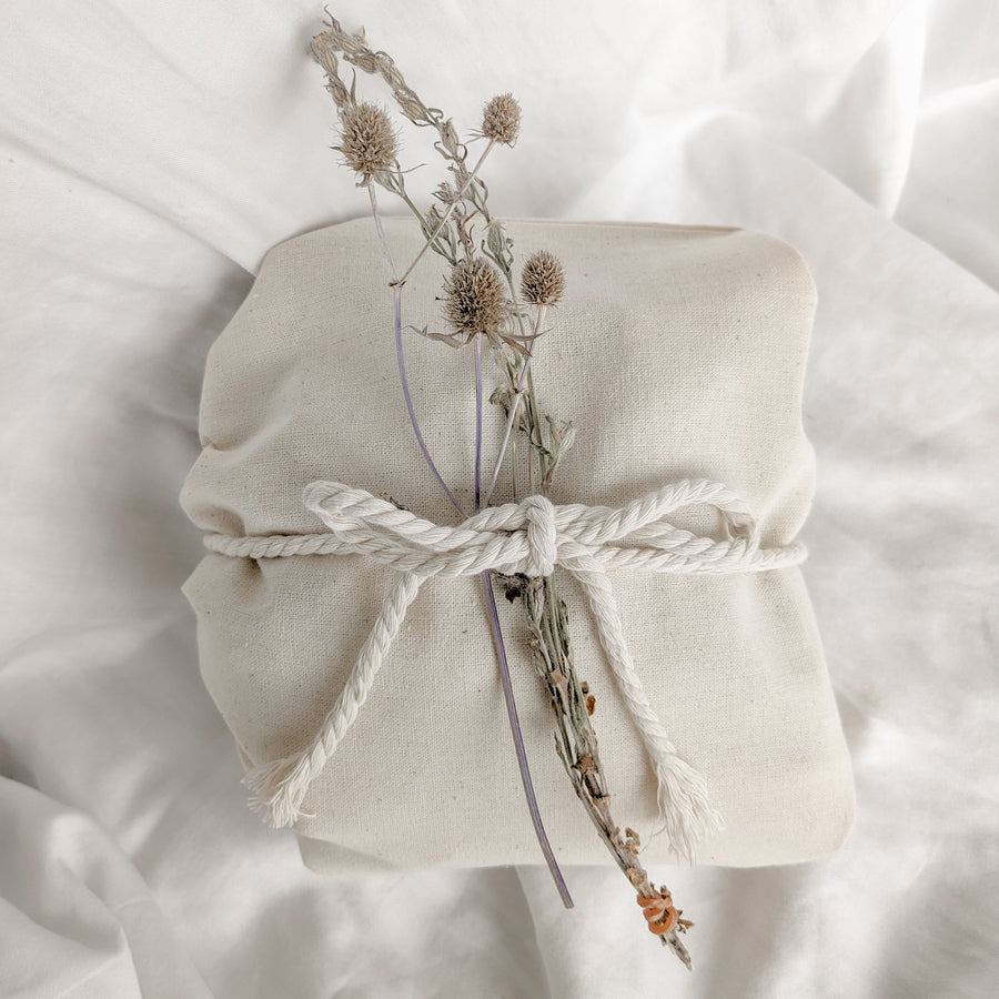 Reusable Cotton Drawstring Gift Bags – Fairplay - Main Image