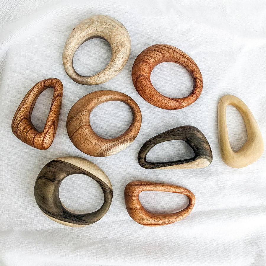 Loose Parts - Large Pebble Rings