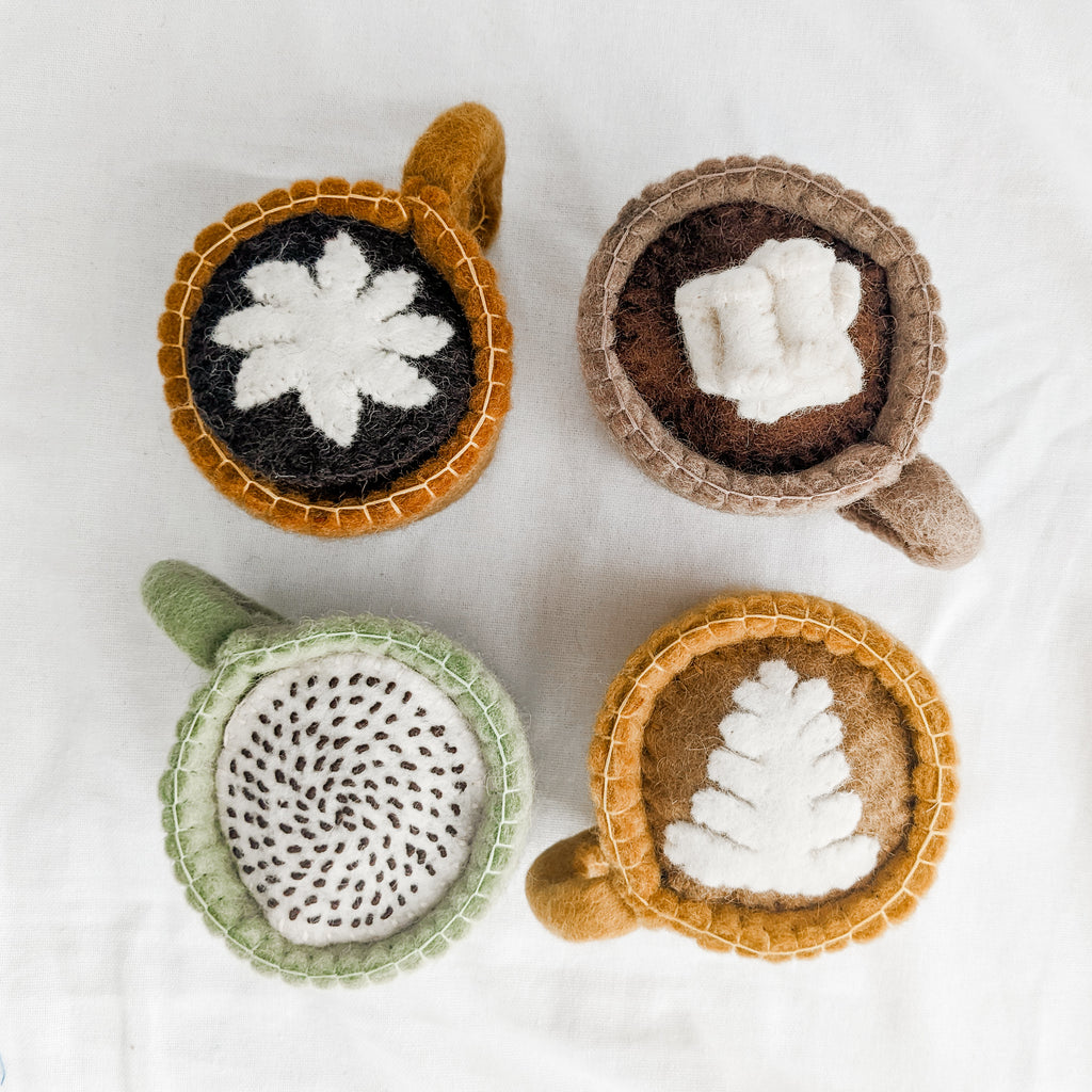 Felt Food | Hot Drinks (8 Piece Set)