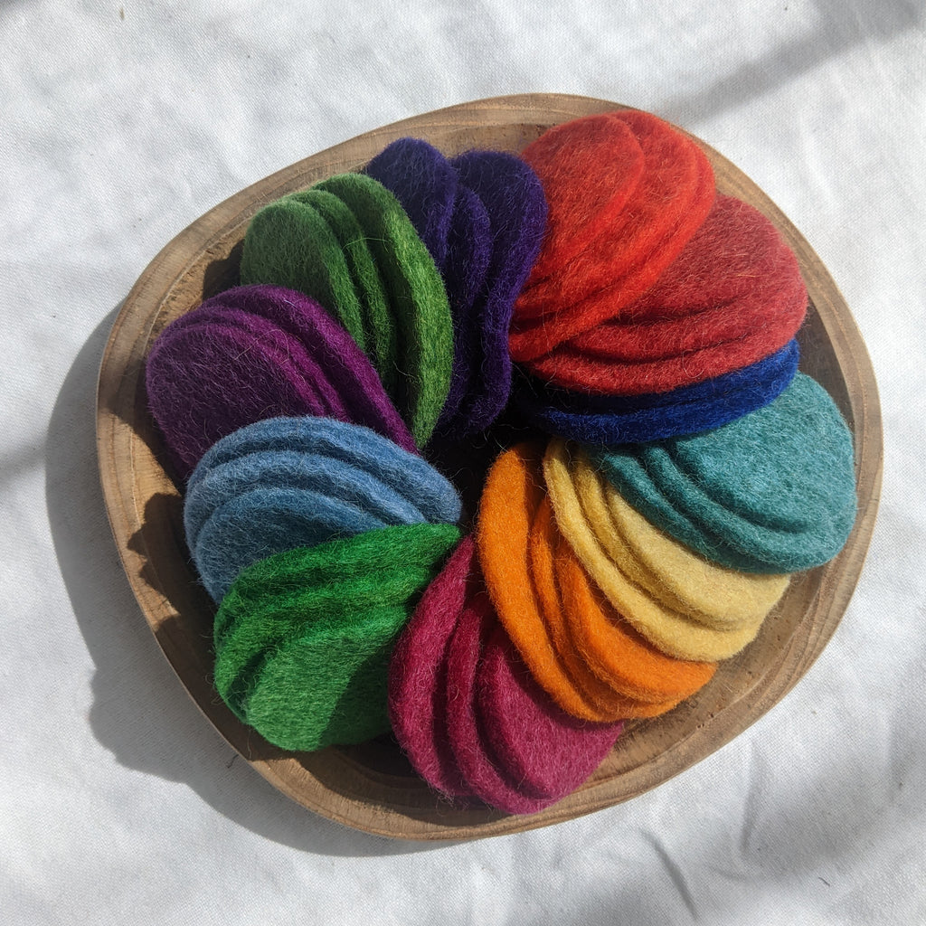 Goethe Felt Circles | Set of 36