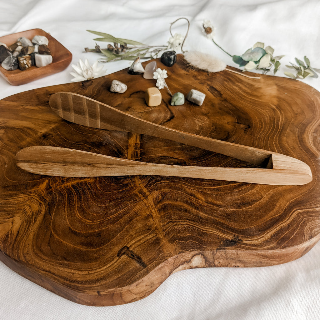 Wooden Tongs