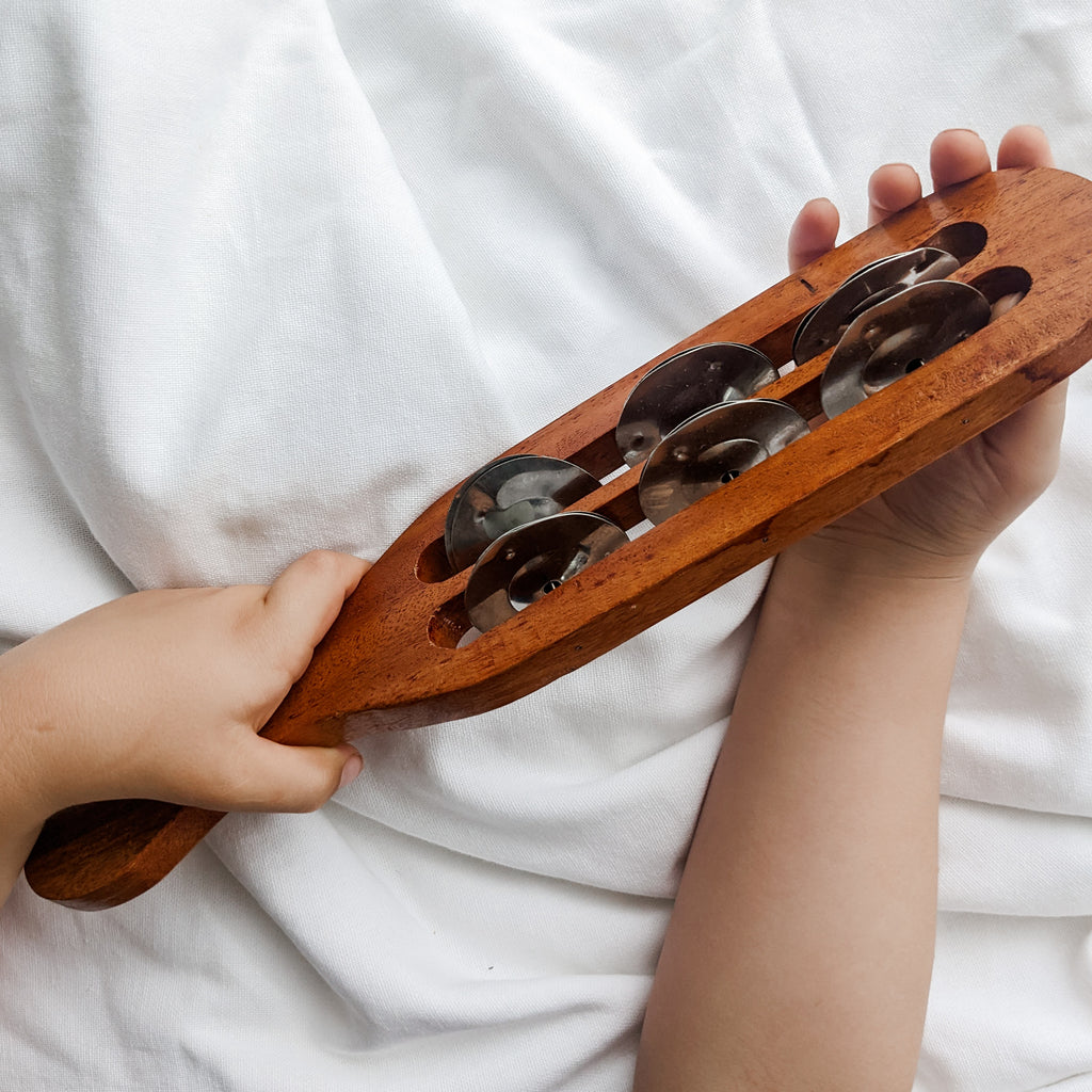 Wooden Tambourine - Medium