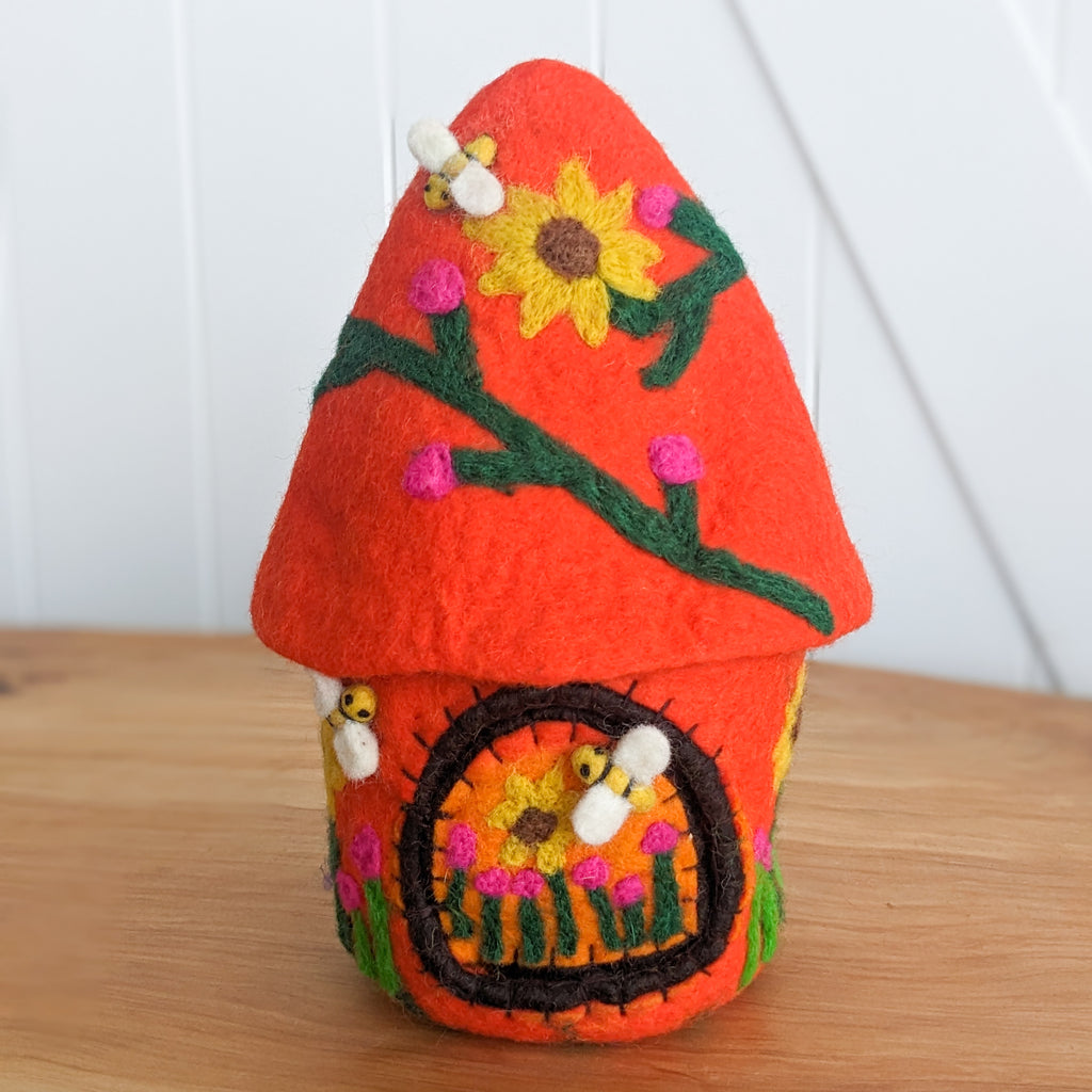 Felt Fairy Home | Sunflower Solstice