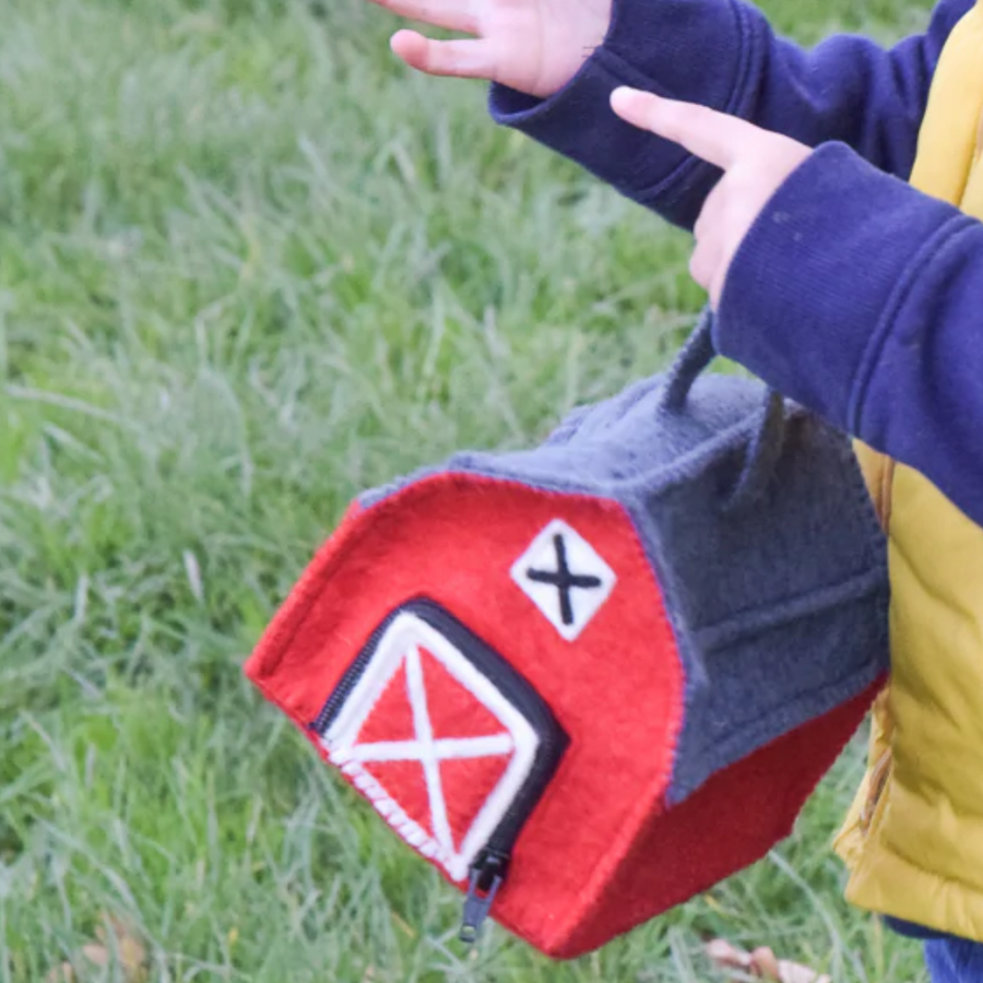 Farm Felt Play Bag