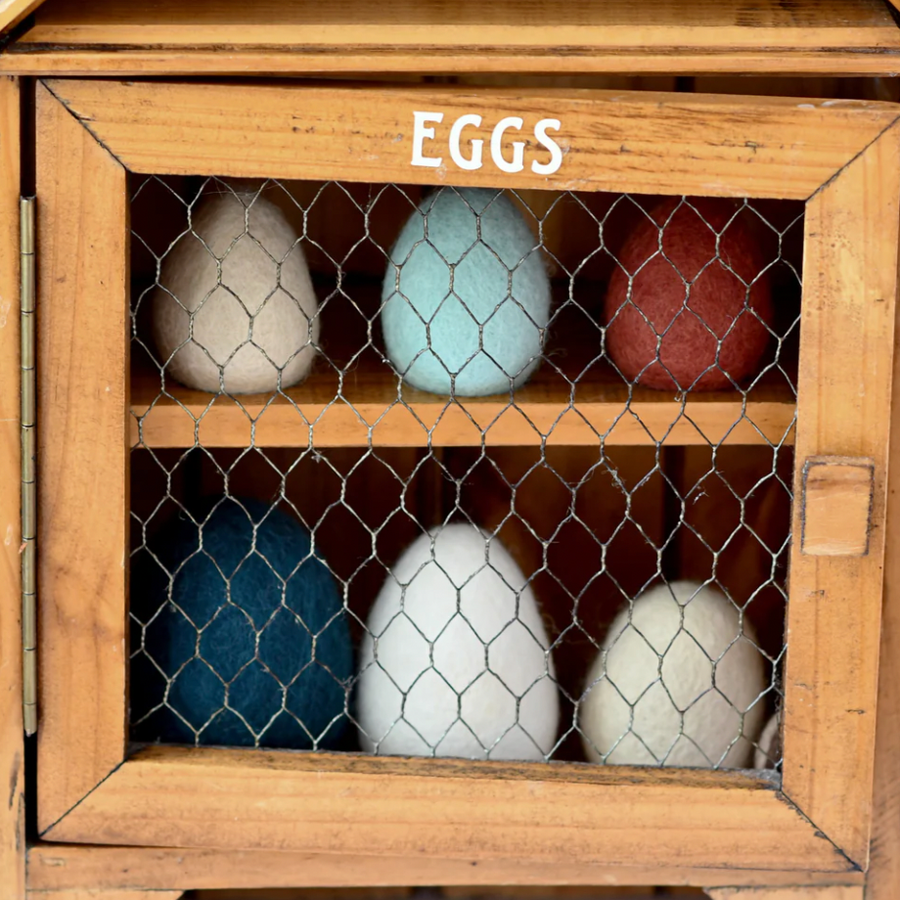 Felt Poultry Eggs by Tara Treasures