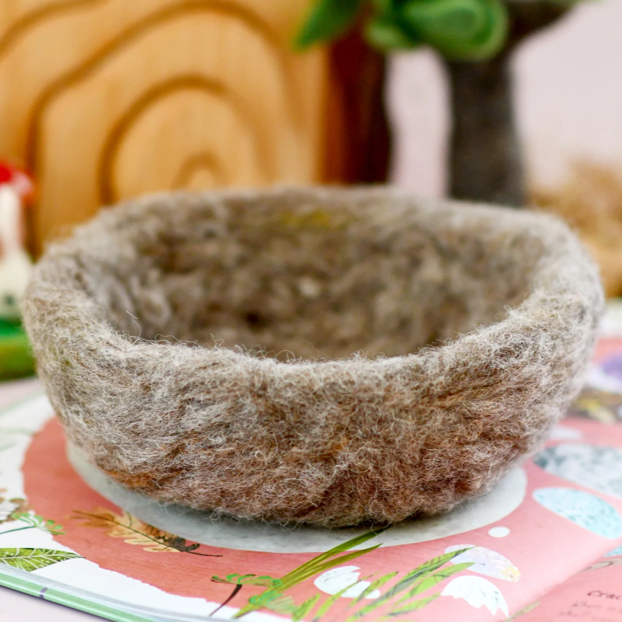 Felt Birds Nest