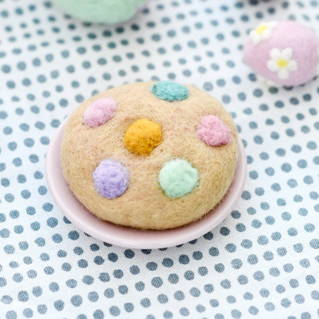 felt food cookie