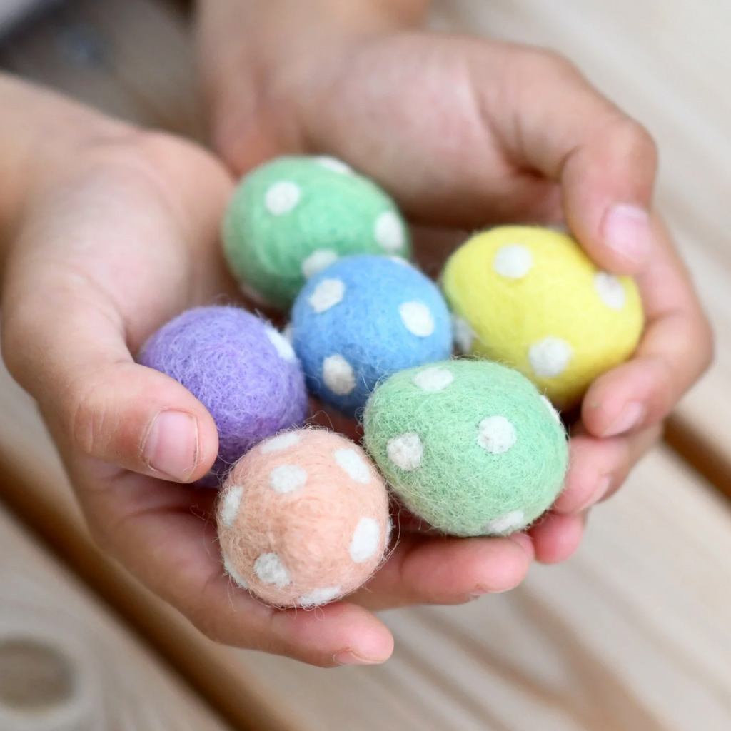 Tara Treasures felt eggs