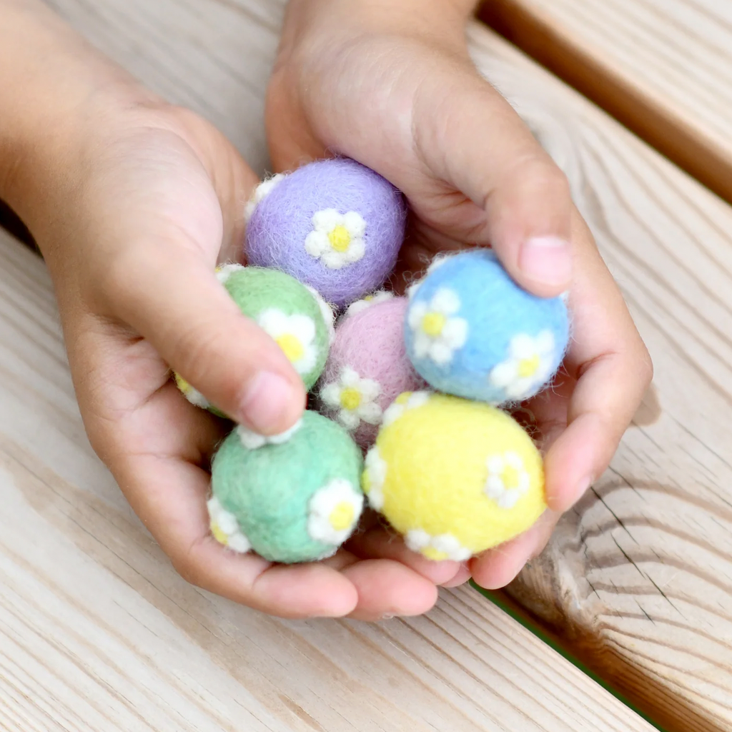 tara treasure felt eggs
