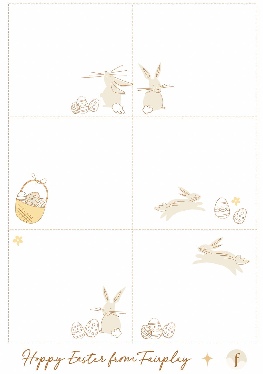 Easter Egg Hunt Cards