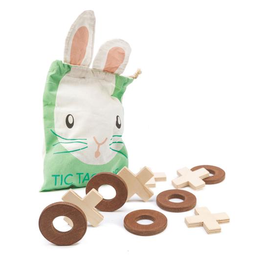 Wooden Tic Tac Toe Game