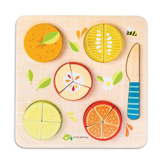 Chunky wooden kids puzzle. Hand-painted in child safe, nontoxic paint.