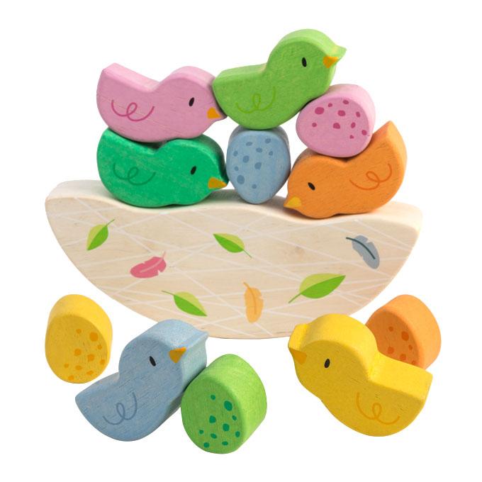 Baby Bird Balancing Game Educational Ethically-Made Toys for Kids