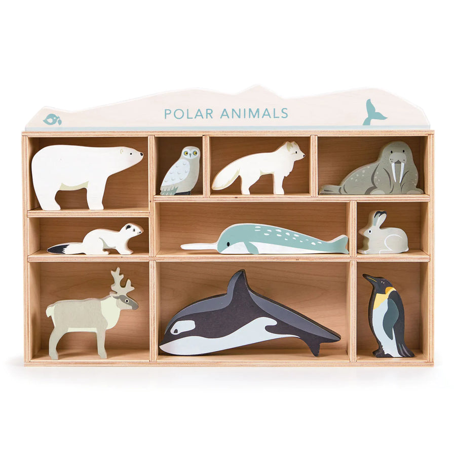 Wooden Animal Set - Polar Collection