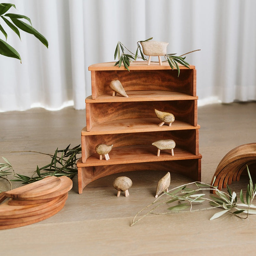 Wooden Stacking Plates – Fairplay