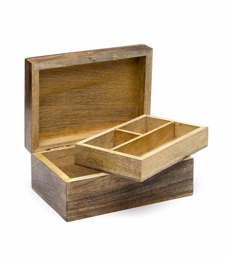 Wooden Keepsake Treasure Box - Lunar Design