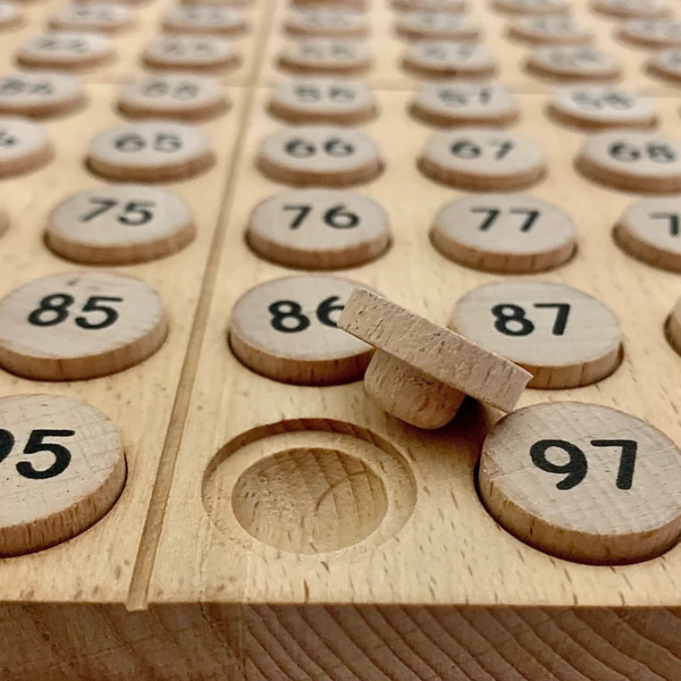 Wooden Counting Chips | Set of 100