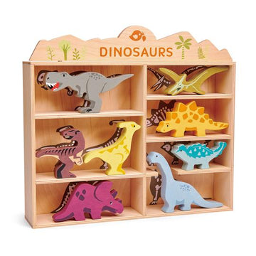 Tender Leaf Toys | Wooden Dinosaur Set