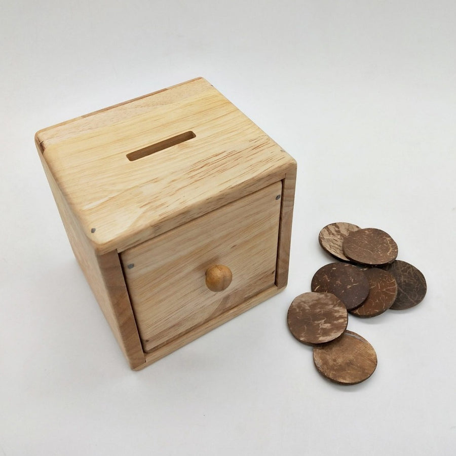 Montessori Disc Post Box toy 