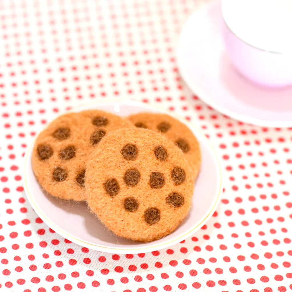 Felt cookie biscuit