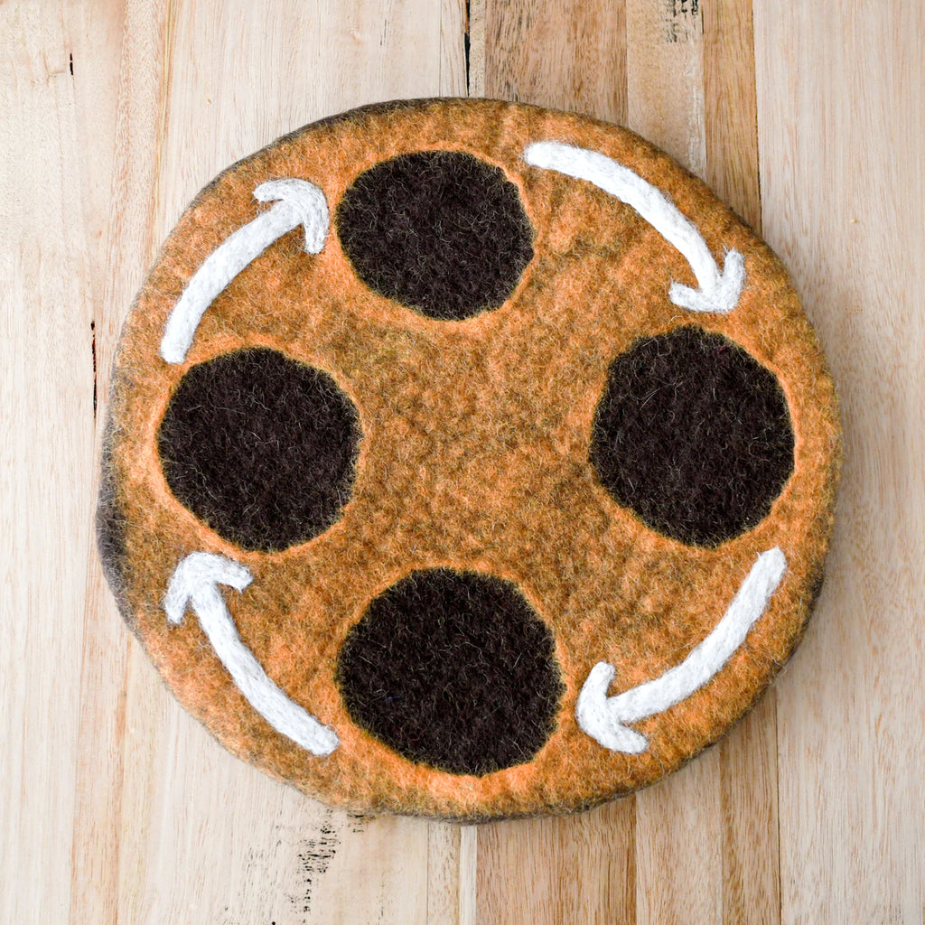 Tara Treasures | Felt Life Cycle Tray Play Mat | Earth