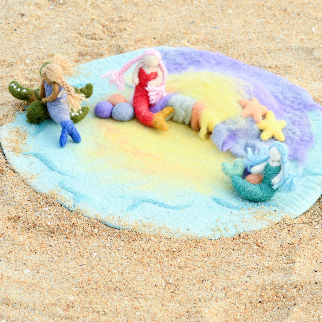 Tara Treasures | Felt Mat - Mermaid Cove