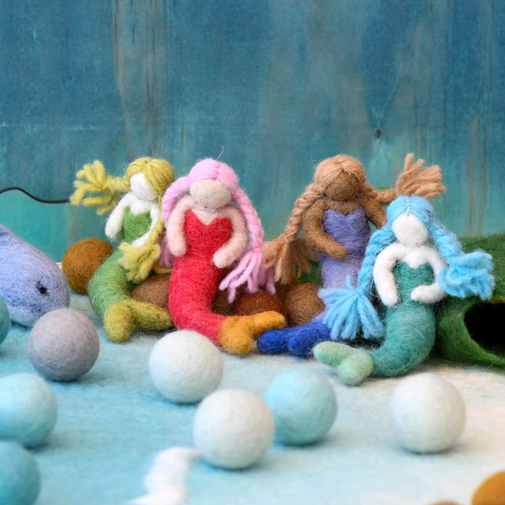 Felt Waldorf Mermaid Dolls