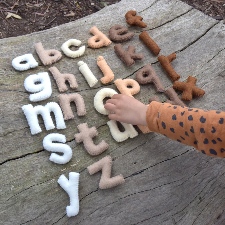 Felt Alphabet Set for Kids