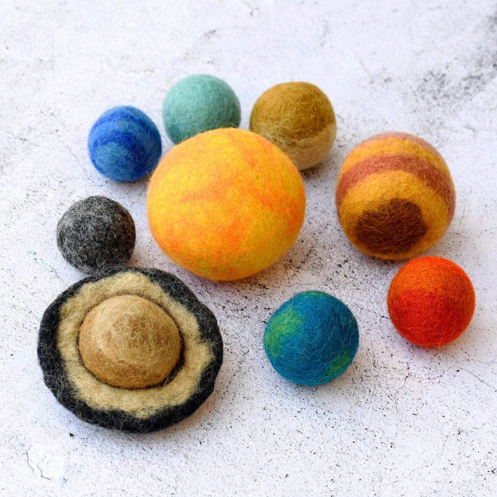 felt solar system toys
