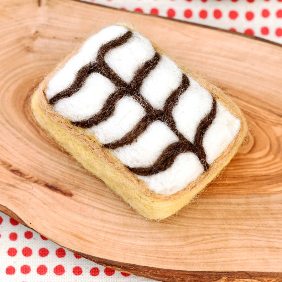 Felt Food | Mille Feuille Vanilla Slice