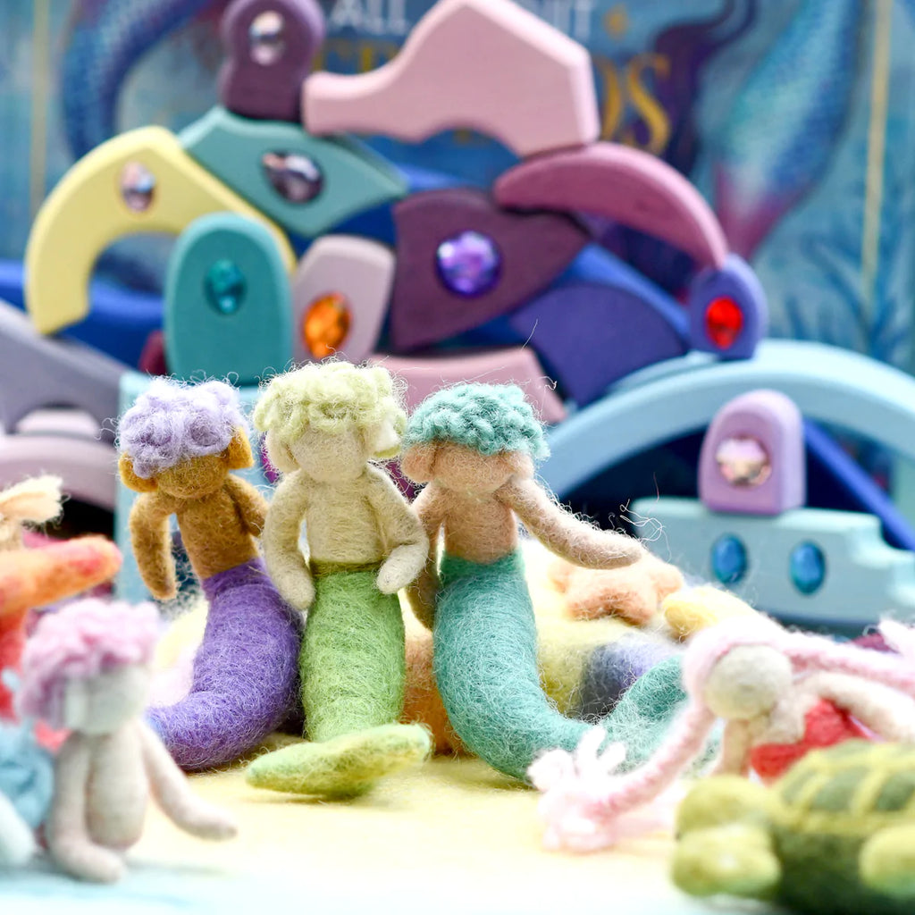 Tara Treasures | Felt Waldorf Mermen Dolls