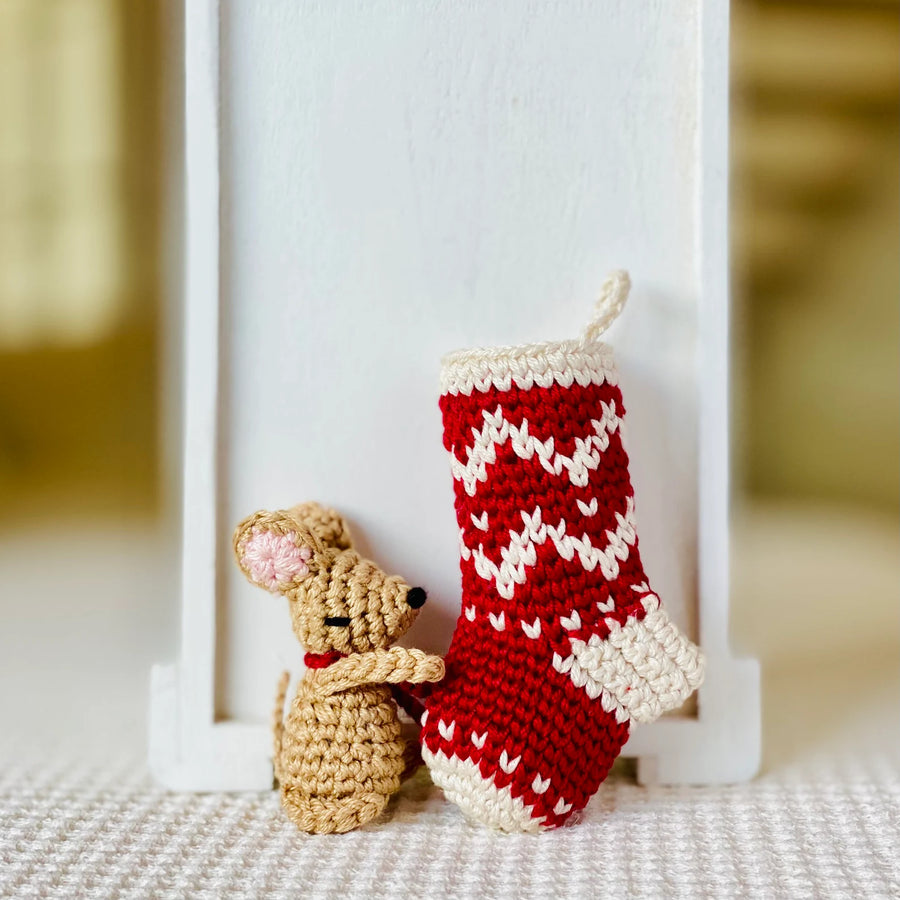 Christmas Decor | Little Friends - Christmas Mouse