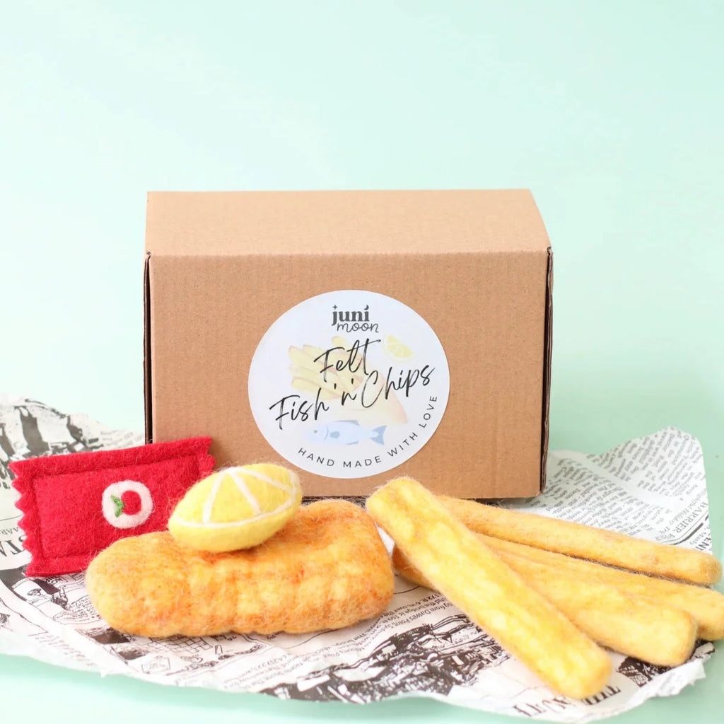 juni moon felt fish and chips
