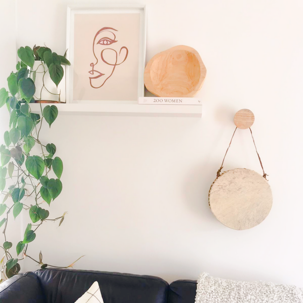African Double Head Drum Home Decor NZ