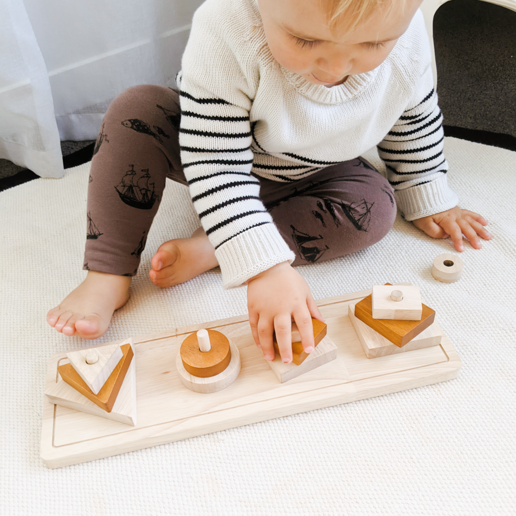 Qtoys | Shape Sorting Stacker