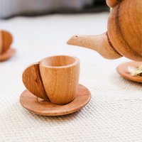 Qtoys Mahogany Tea Set Fairplay