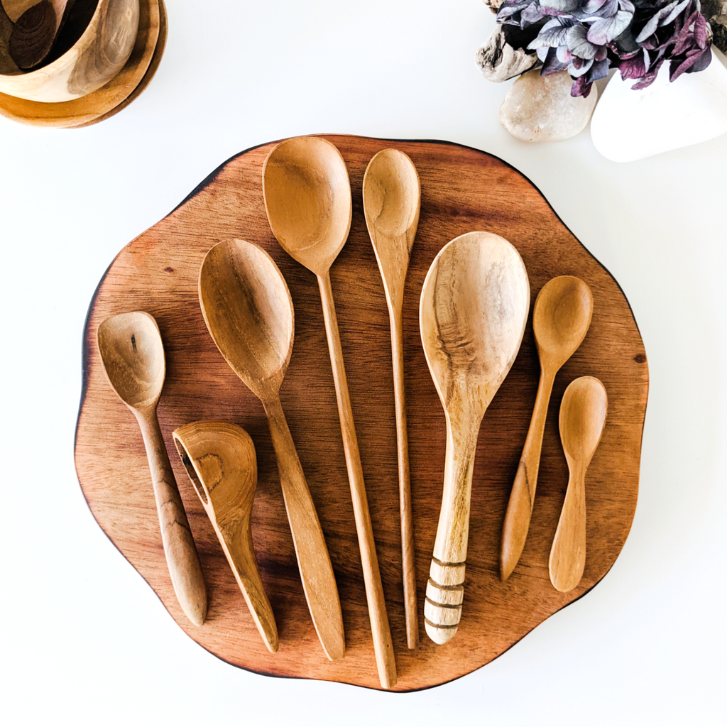 Teak Wood Spoons